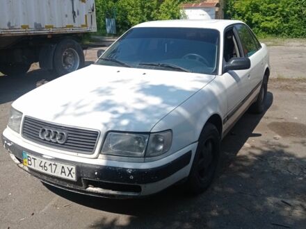 Ауді 100 1992 у Переяславе-Хмельницком на Automoto.ua Білий Ауді 100, об'ємом двигуна 2 л та пробігом 420 тис. км за 2200 $, фото 1 на Automoto.ua