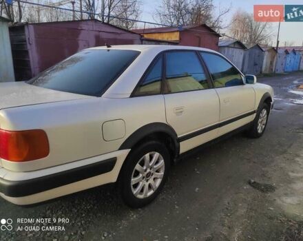 Белый Ауди 100, объемом двигателя 2.77 л и пробегом 300 тыс. км за 2400 $, фото 1 на Automoto.ua