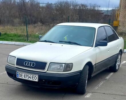 Белый Ауди 100, объемом двигателя 2.6 л и пробегом 0 тыс. км за 3200 $, фото 1 на Automoto.ua