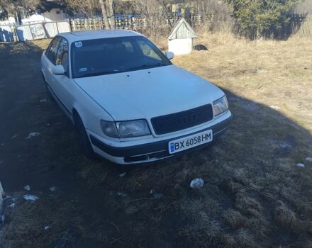 Белый Ауди 100, объемом двигателя 2.3 л и пробегом 132 тыс. км за 1300 $, фото 1 на Automoto.ua