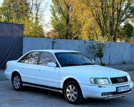 Белый Ауди 100, объемом двигателя 2.8 л и пробегом 400 тыс. км за 2500 $, фото 1 на Automoto.ua