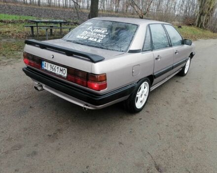 Бежевий Ауді 100, об'ємом двигуна 2.2 л та пробігом 100 тис. км за 1500 $, фото 3 на Automoto.ua