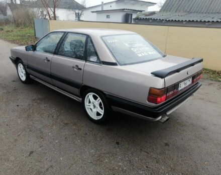 Бежевий Ауді 100, об'ємом двигуна 2.2 л та пробігом 100 тис. км за 1500 $, фото 1 на Automoto.ua