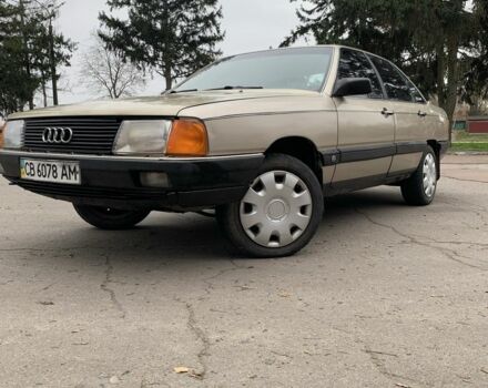 Бежевый Ауди 100, объемом двигателя 2.2 л и пробегом 460 тыс. км за 1800 $, фото 3 на Automoto.ua