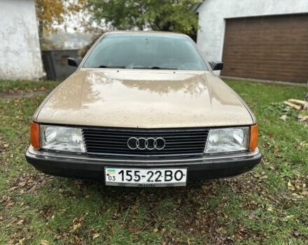 Бежевый Ауди 100, объемом двигателя 2 л и пробегом 300 тыс. км за 850 $, фото 2 на Automoto.ua