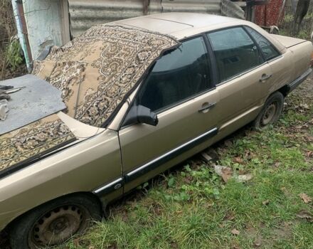 Бежевый Ауди 100, объемом двигателя 2.3 л и пробегом 500 тыс. км за 350 $, фото 1 на Automoto.ua
