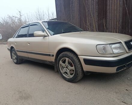 Бежевый Ауди 100, объемом двигателя 2.8 л и пробегом 1000 тыс. км за 2200 $, фото 1 на Automoto.ua