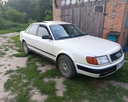 Бежевий Ауді 100, об'ємом двигуна 2.5 л та пробігом 512 тис. км за 1800 $, фото 1 на Automoto.ua