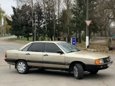 Бежевий Ауді 100, об'ємом двигуна 2.2 л та пробігом 460 тис. км за 1800 $, фото 1 на Automoto.ua