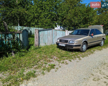 Бежевый Ауди 100, объемом двигателя 1.98 л и пробегом 381 тыс. км за 2350 $, фото 1 на Automoto.ua