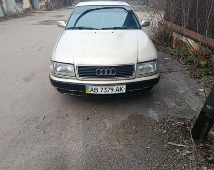 Бежевый Ауди 100, объемом двигателя 2.8 л и пробегом 1000 тыс. км за 2200 $, фото 1 на Automoto.ua