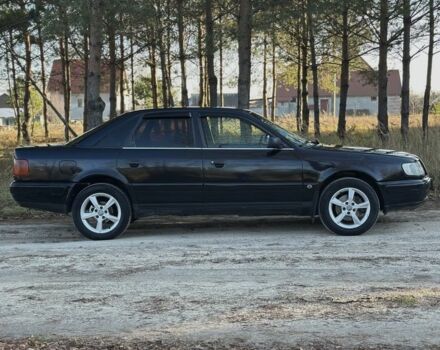 Черный Ауди 100, объемом двигателя 2.5 л и пробегом 575 тыс. км за 3200 $, фото 3 на Automoto.ua