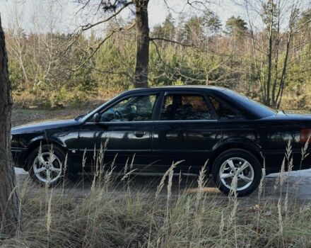 Черный Ауди 100, объемом двигателя 2.5 л и пробегом 575 тыс. км за 3200 $, фото 6 на Automoto.ua