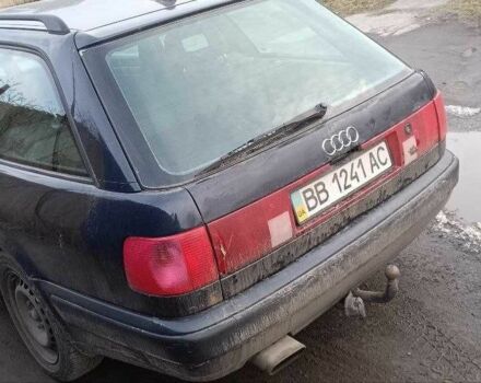 Черный Ауди 100, объемом двигателя 2.5 л и пробегом 300 тыс. км за 500 $, фото 2 на Automoto.ua