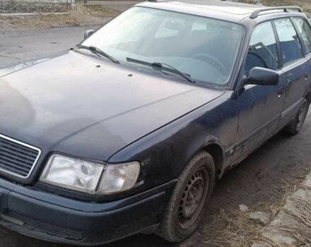 Черный Ауди 100, объемом двигателя 2.5 л и пробегом 300 тыс. км за 500 $, фото 3 на Automoto.ua