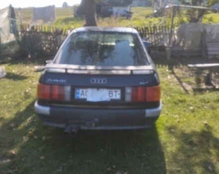 Черный Ауди 100, объемом двигателя 1.8 л и пробегом 2 тыс. км за 1000 $, фото 1 на Automoto.ua