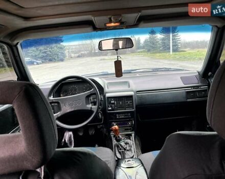 Черный Ауди 100, объемом двигателя 1.8 л и пробегом 384 тыс. км за 1800 $, фото 9 на Automoto.ua