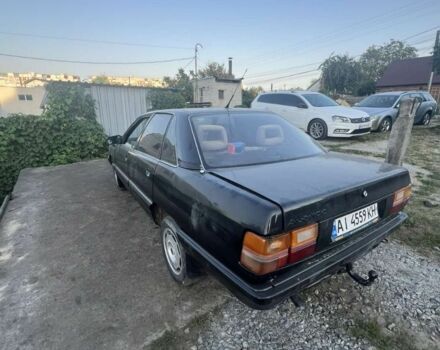 Черный Ауди 100, объемом двигателя 2 л и пробегом 100 тыс. км за 400 $, фото 2 на Automoto.ua