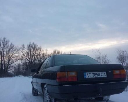 Черный Ауди 100, объемом двигателя 2.3 л и пробегом 345 тыс. км за 1000 $, фото 1 на Automoto.ua