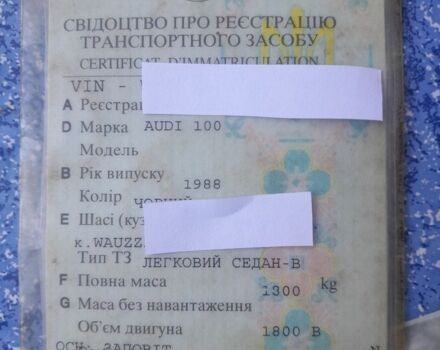 Черный Ауди 100, объемом двигателя 0 л и пробегом 360 тыс. км за 477 $, фото 2 на Automoto.ua