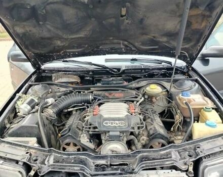 Черный Ауди 100, объемом двигателя 2.8 л и пробегом 325 тыс. км за 3000 $, фото 13 на Automoto.ua