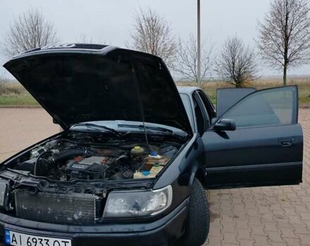 Черный Ауди 100, объемом двигателя 2.8 л и пробегом 325 тыс. км за 3000 $, фото 12 на Automoto.ua