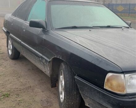 Черный Ауди 100, объемом двигателя 2 л и пробегом 540 тыс. км за 1800 $, фото 1 на Automoto.ua