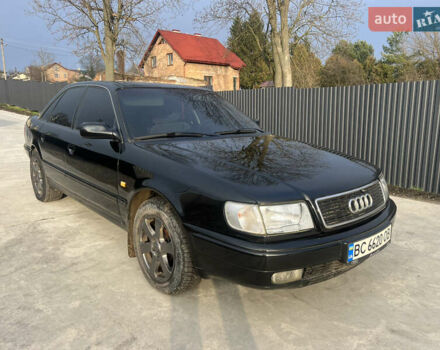 Черный Ауди 100, объемом двигателя 2.8 л и пробегом 470 тыс. км за 2350 $, фото 2 на Automoto.ua