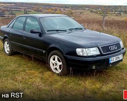 Черный Ауди 100, объемом двигателя 2.8 л и пробегом 0 тыс. км за 3000 $, фото 1 на Automoto.ua