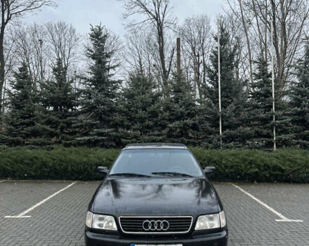 Черный Ауди 100, объемом двигателя 2.6 л и пробегом 333 тыс. км за 3500 $, фото 1 на Automoto.ua