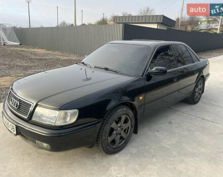 Черный Ауди 100, объемом двигателя 2.8 л и пробегом 470 тыс. км за 2350 $, фото 7 на Automoto.ua