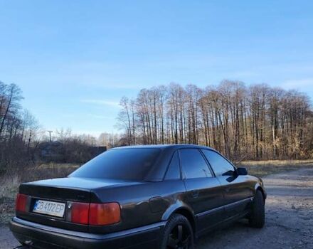 Черный Ауди 100, объемом двигателя 2.8 л и пробегом 500 тыс. км за 3500 $, фото 2 на Automoto.ua