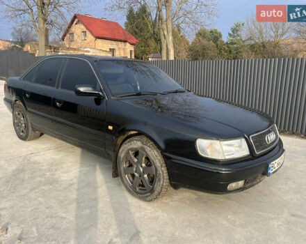 Черный Ауди 100, объемом двигателя 2.8 л и пробегом 470 тыс. км за 2350 $, фото 3 на Automoto.ua