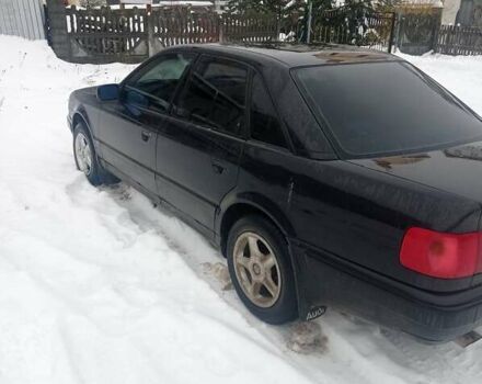 Черный Ауди 100, объемом двигателя 2.8 л и пробегом 420 тыс. км за 2700 $, фото 2 на Automoto.ua