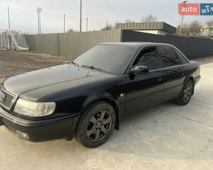 Черный Ауди 100, объемом двигателя 2.8 л и пробегом 470 тыс. км за 2350 $, фото 5 на Automoto.ua