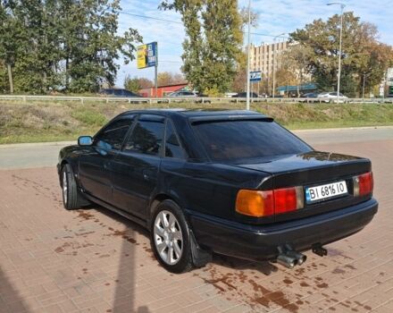 Черный Ауди 100, объемом двигателя 2.6 л и пробегом 436 тыс. км за 3300 $, фото 1 на Automoto.ua