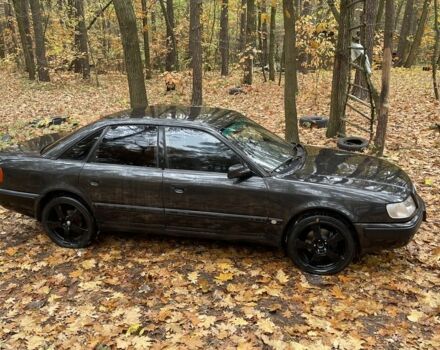 Черный Ауди 100, объемом двигателя 2.8 л и пробегом 496 тыс. км за 2500 $, фото 3 на Automoto.ua