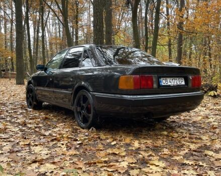 Черный Ауди 100, объемом двигателя 2.8 л и пробегом 496 тыс. км за 2500 $, фото 4 на Automoto.ua