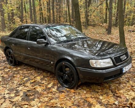 Черный Ауди 100, объемом двигателя 2.8 л и пробегом 496 тыс. км за 2500 $, фото 2 на Automoto.ua