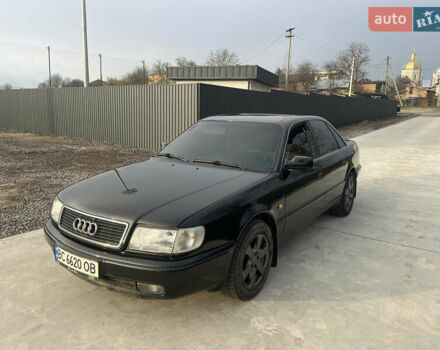 Черный Ауди 100, объемом двигателя 2.8 л и пробегом 470 тыс. км за 2350 $, фото 4 на Automoto.ua