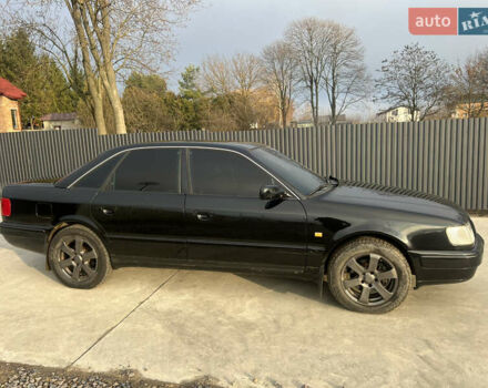 Черный Ауди 100, объемом двигателя 2.8 л и пробегом 470 тыс. км за 2350 $, фото 9 на Automoto.ua