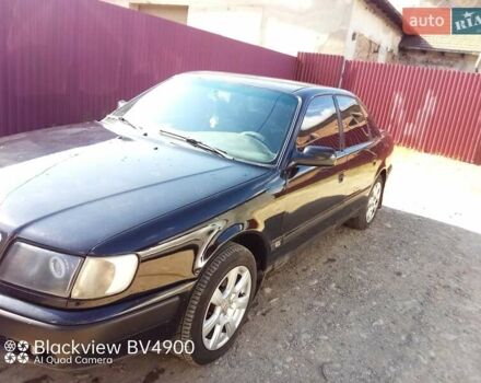 Черный Ауди 100, объемом двигателя 2.8 л и пробегом 483 тыс. км за 4000 $, фото 2 на Automoto.ua