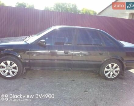 Черный Ауди 100, объемом двигателя 2.8 л и пробегом 483 тыс. км за 4000 $, фото 3 на Automoto.ua