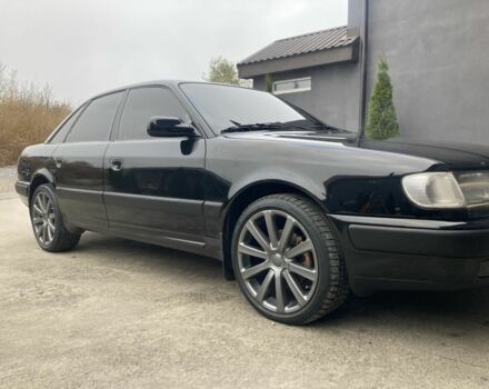 Черный Ауди 100, объемом двигателя 2.8 л и пробегом 604 тыс. км за 4000 $, фото 1 на Automoto.ua