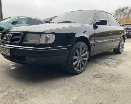 Черный Ауди 100, объемом двигателя 2.8 л и пробегом 604 тыс. км за 4000 $, фото 2 на Automoto.ua