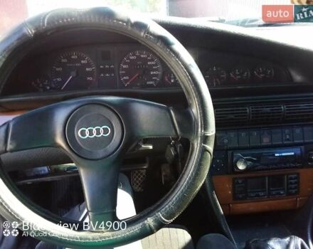 Черный Ауди 100, объемом двигателя 2.8 л и пробегом 483 тыс. км за 4000 $, фото 18 на Automoto.ua