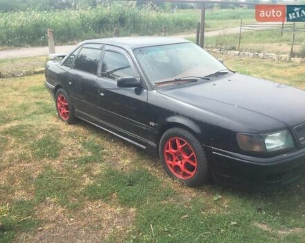Черный Ауди 100, объемом двигателя 2.3 л и пробегом 250 тыс. км за 2500 $, фото 1 на Automoto.ua