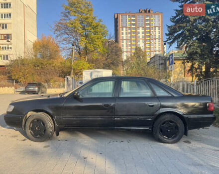 Чорний Ауді 100, об'ємом двигуна 2.3 л та пробігом 615 тис. км за 1350 $, фото 1 на Automoto.ua