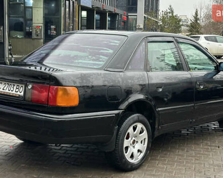 Черный Ауди 100, объемом двигателя 2.28 л и пробегом 550 тыс. км за 1390 $, фото 2 на Automoto.ua