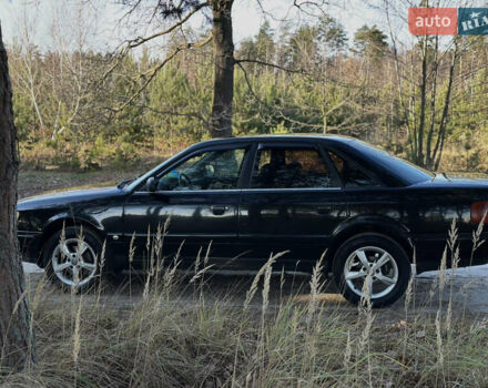 Черный Ауди 100, объемом двигателя 2.5 л и пробегом 575 тыс. км за 3200 $, фото 6 на Automoto.ua
